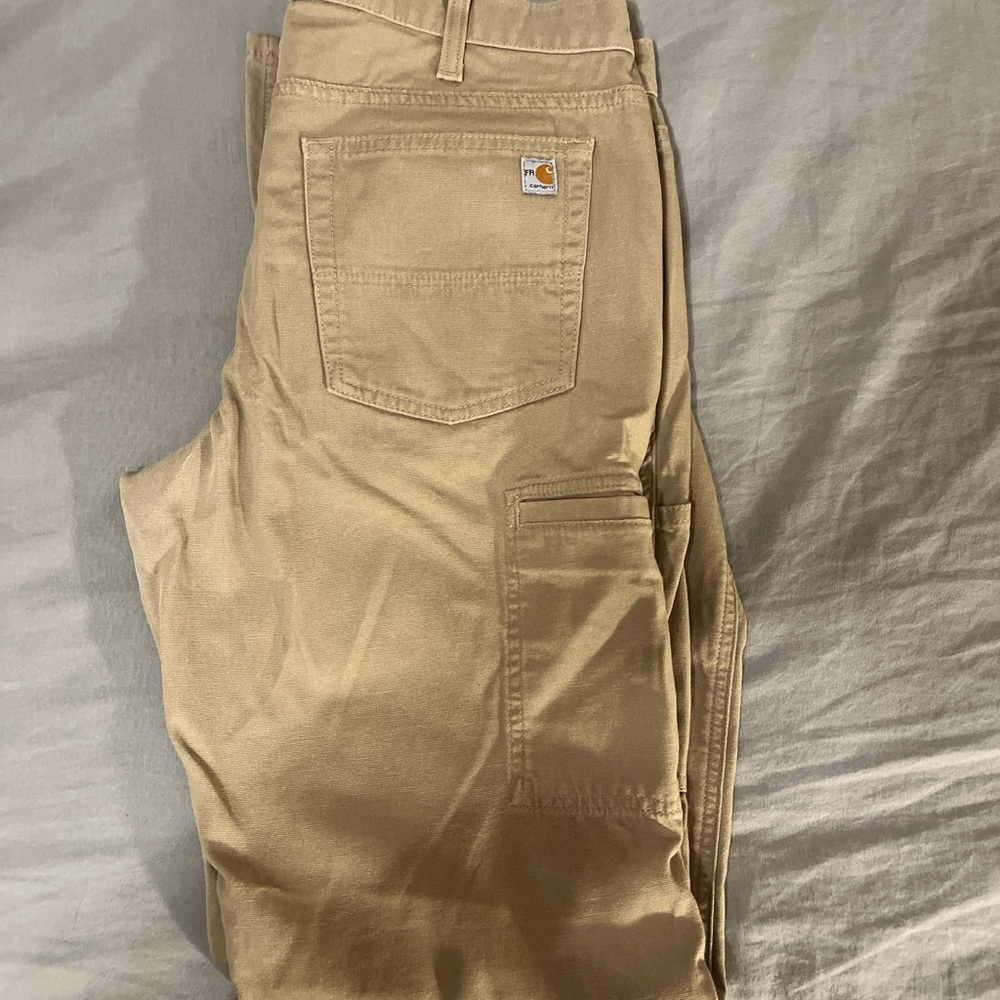 Carhartt Men's Khaki Cargo Pants